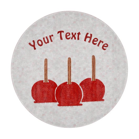 Candy Apples Schneidebrett (Vorderseite)