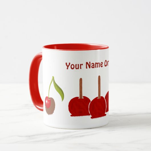 Candy Apples Tasse (Vorderseite Links)