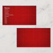 CANDY APPY RED GRID HINTERGRUNDVORLAGE MATRIX DI VISITENKARTE (Vorne/Hinten)