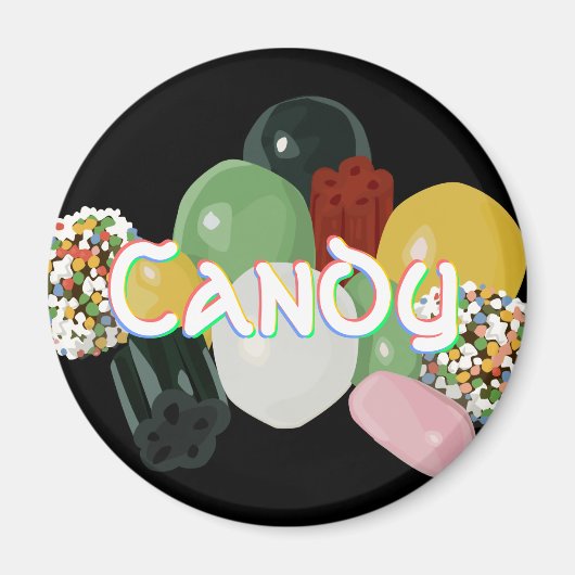 Candy Assortiment Magnet (Vorne)