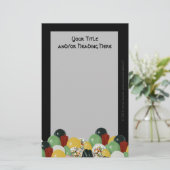 Candy Assortiment Stationery Briefpapier (Stehend Vorderseite)
