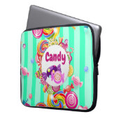Candy Bag Laptop Sleeve (Vorderseite Links)