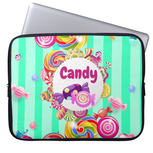 Candy Bag Laptop Sleeve (Vorderseite)