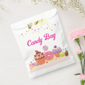 Candy Bag | Schokoladebeutel | Bäckerei | Donut Ba Geschenktütchen (Versiegelt)
