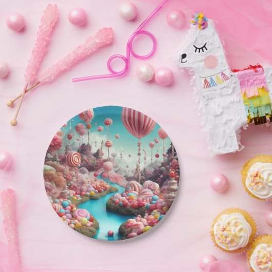 Candy Balloons Pappteller (Party)