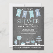 Candy-Bar| Einladung zur Kinderdusche (Vorderseite)