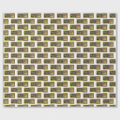 Candy Bar Golden Ticket Geschenkpapier (Flach)