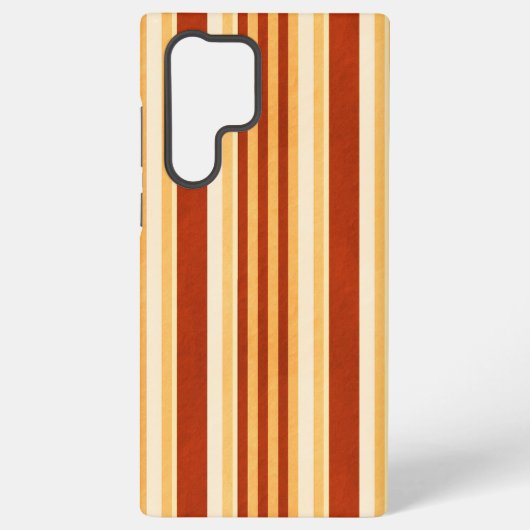 Candy Bar stripes red and yellow Phone Case Samsung Galaxy Hülle (Rückseite)