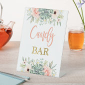 Candy Bar Succulents Sockelschild (In Situ)