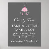 Candy Bar Wedding - Cake Design Poster (Vorne)