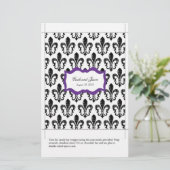 Candy Bar Wrapper | New Orleans Lila (Stehend Vorderseite)