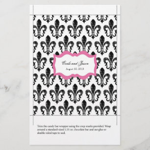Candy Bar Wrapper   New Orleans Pink