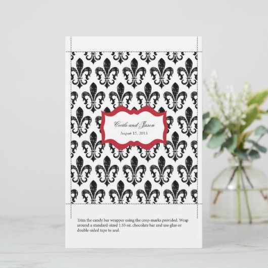 Candy Bar Wrapper | New Orleans Red (Stehend Vorderseite)