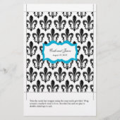 Candy Bar Wrapper | New Orleans Türkis Flyer (Vorne)