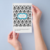 Candy Bar Wrapper | New Orleans Türkis Flyer (Handgriff)