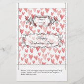 Candy Bar Wrapper | Valentinstag Flyer (Vorne)