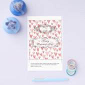 Candy Bar Wrapper | Valentinstag Flyer (Einzeln)