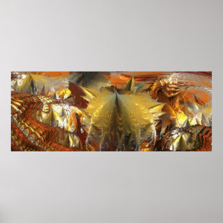 CANDY BERPPER FOIL MANDELBULB 3D POSTER