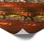 CANDY BERPPER FOIL MANDELBULB 3D POSTER (Ecke)