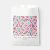 Candy Birthday Party Geschenktütchen (Vorderseite)