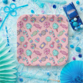 Candy Birthday Party Pappteller (Party)