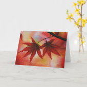 Candy Blätter Grußkarten Artist Alison Galvan Karte (Gelbe Blume)