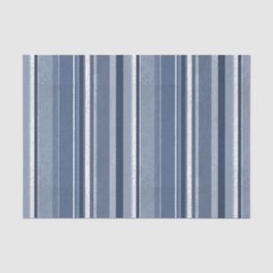 Candy Blue Stripes Seidenpapier