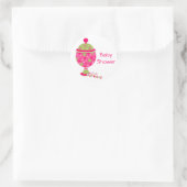 Candy Buffet Babydusche Umschlag Aufkleber (Tasche)
