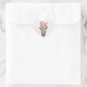 Candy Buffet Pink Bow Whimsical Stickers (Tasche)