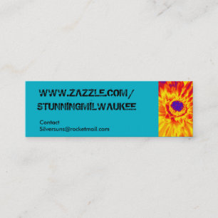 CANDY BUSINESS CARDS MINI VISITENKARTE