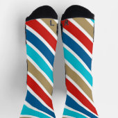 Candy Button Weihnachten Zeitgenössisch Socken (Oben)