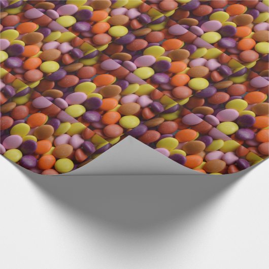 Candy Buttons Geschenkpapier (Ecke)
