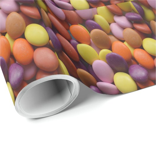Candy Buttons Geschenkpapier (Rolleneckpunkt)