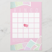 Candy Buttons Sweet Bingo Briefpapier (Vorderseite)
