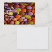 Candy Buttons Visitenkarte (Vorne/Hinten)