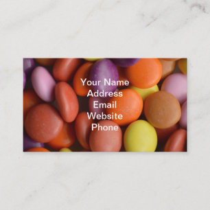 Candy Buttons Visitenkarte