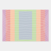 Candy Cake Pastellfarbblock Geschenkpapier Set (Vorderseite)