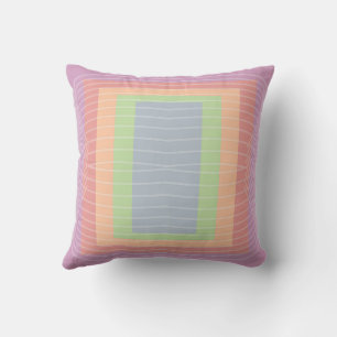 Candy Cake Pastellfarbblock Kissen