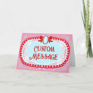 Candy Cameo Custom Karte