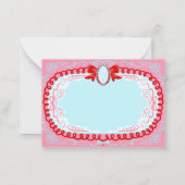 Candy Cameo Custom Mitteilungskarte (Rückseite)
