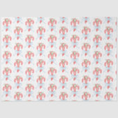 Candy Candy Candy mit Bow, Weihnachten Seidenpapier (Vorderseite)