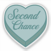 Candy Candy heart - Second Chance Aufkleber (Vorderseite)