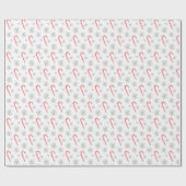 Candy Candy Snowflake Weihnachten Geschenkpapier (Flach)