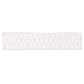 Candy Candy Snowflakes Kurzer Tischläufer (Horizontal)
