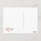 Candy Candy Vintag Illustartion Hallo Postcard Postkarte (Rückseite)