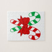 Candy Cane 8x10 Foto Puzzle mit Geschenkboxen (Horizontal)