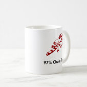 Candy Cane 97% Chum Kaffeetasse (VorderseiteRechts)