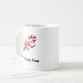Candy Cane 97% Chum Kaffeetasse (Vorderseite Links)