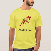 Candy Cane 97% Chum T-Shirt (Vorderseite)
