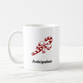 Candy Cane Antizipation Kaffeetasse